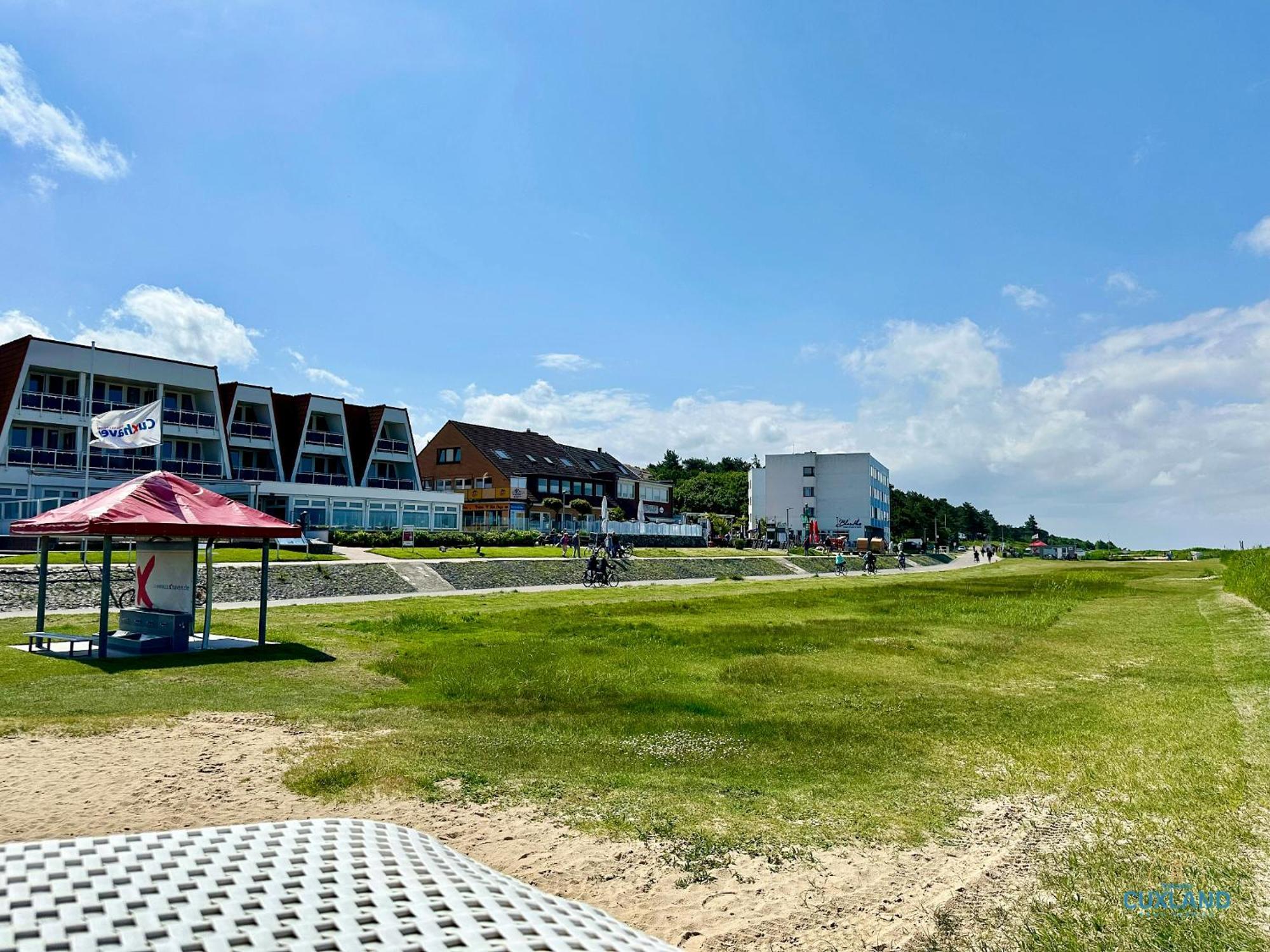 Urlaub Mit Spektakulaerer Aussicht Auf Das Wattenmeer Leilighet Cuxhaven Eksteriør bilde