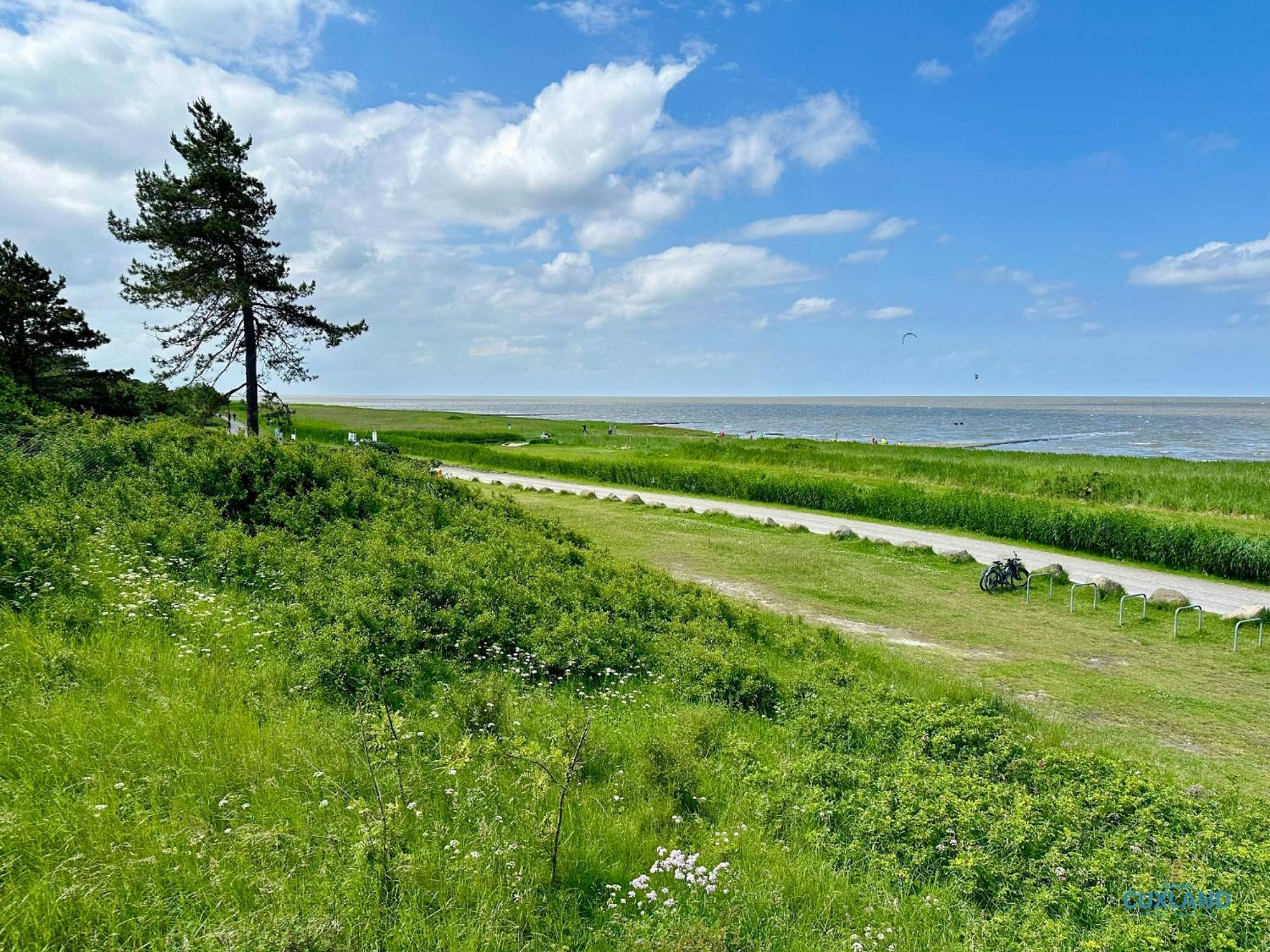 Urlaub Mit Spektakulaerer Aussicht Auf Das Wattenmeer Leilighet Cuxhaven Eksteriør bilde